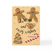 Sweet wishes for a warm Christmas customizable.