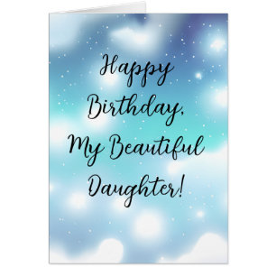 Sweet Wishes for My Daughter Birthday Greeting