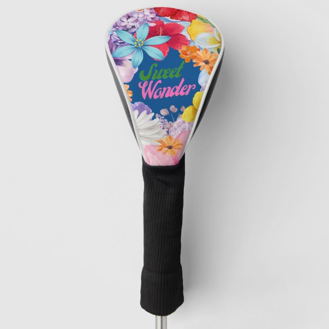 Sweet Wonder Golf Head Cover (Front)