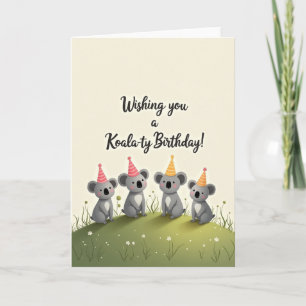 Sweet Woodland Friends Card