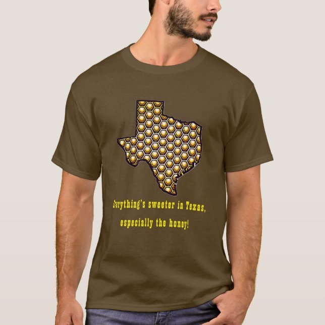 Sweeter in Texas Honeycomb T-shirt (Front)