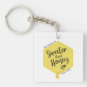 Sweeter Than Honey Keychain