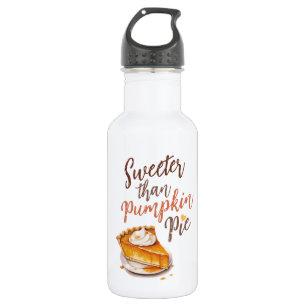 Sweeter Than Pumpkin Pie – Fall Pumpkin Spice Pie 532 Ml Water Bottle