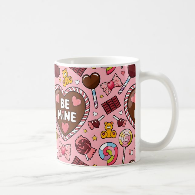 Sweetest Day Patterns and Gifts for Loved Ones Coffee Mug (Right)