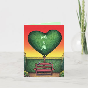Sweetest Day Valentine Card Personalize a Topiary
