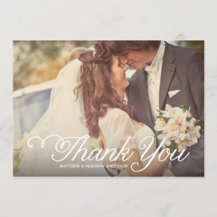 Sweetest Day   Wedding Thank You Photo Card