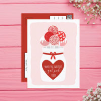 Sweetest Gal Pal Lollipop Galentine's Day Greeting