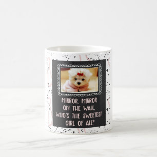 Sweetest Girl of All Custom Dog Photo Mug