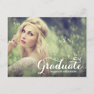 Sweetest Grad   Graduation Postcard Invitation