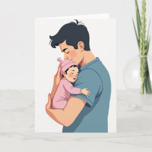 Sweetest Kiss Fathers Day Card