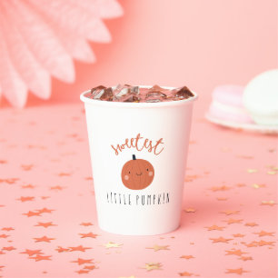 sweetest little pumpkin Paper Cups cute fall