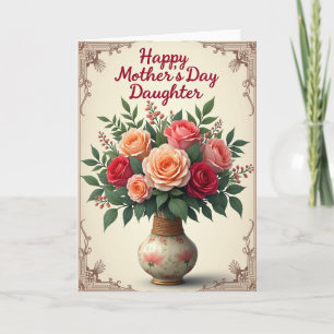 Sweetest Mom Bouquet Card