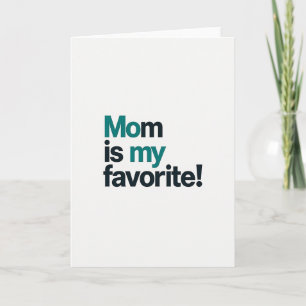 Sweetest Mom Graphic Card