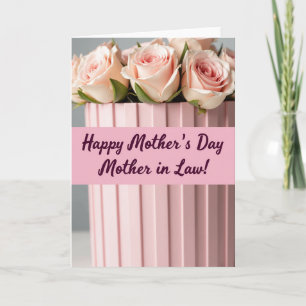 Sweetest Mom Pink Blossom Card