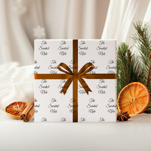 Sweetest Noel Christmas Wrapping Paper