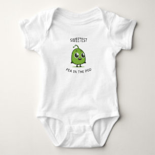 Sweetest Pea in the Pod Cute Baby BodySuit