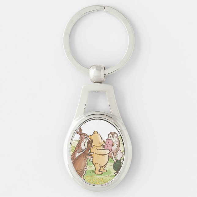 Sweetest Pooh Gift Keychain (Front)
