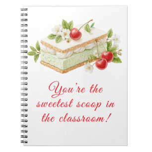 Sweetest Scoop Teacher gift – Back to School  Notebook