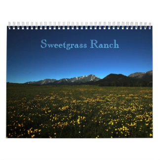 Sweetgrass Ranch Calendar