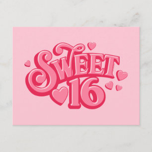 Sweetheart 16 Custom Invitation