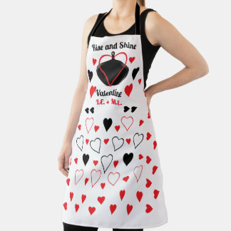 Sweetheart Apron Featuring Vintage Pan