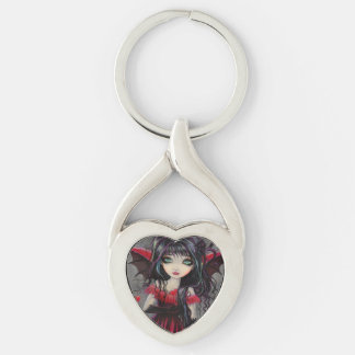 Sweetheart Big Eye Vampire Art Keychain