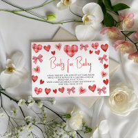 Sweetheart Books for Baby Baby Shower Card