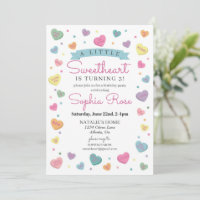 Sweetheart Candy February Birthday Party for Girl