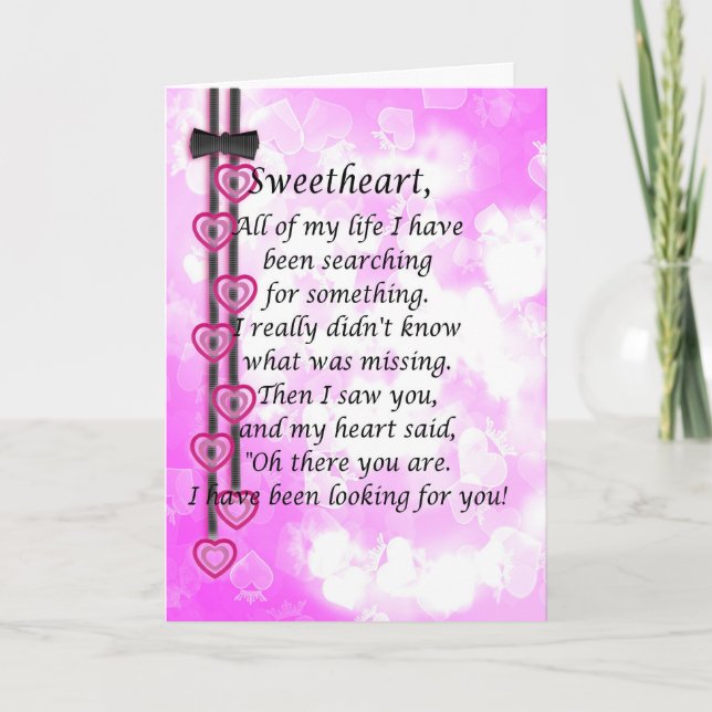 Sweetheart Card (Front)