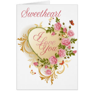 Sweetheart Pink Roses Valentine