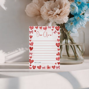 Sweetheart Printable Letter Template for Kids