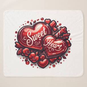 Sweetheart Sherpa Blanket