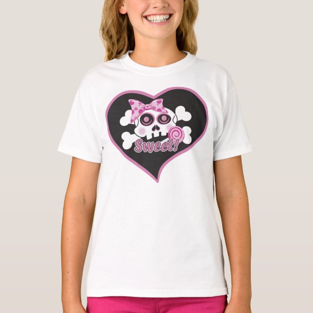 Sweetheart Skull T-Shirt (Front)