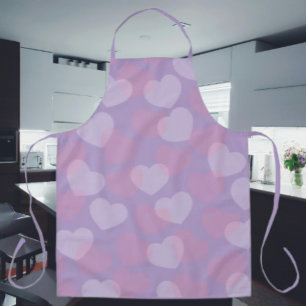 Sweetheart Sprinkle   Lavender Heart Apron