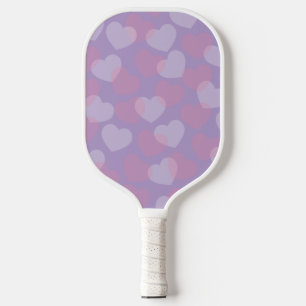Sweetheart Sprinkle Lavender Heart Pickleball Paddle