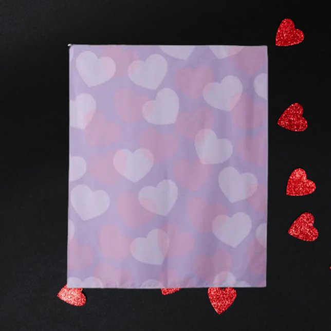 Sweetheart Sprinkle | Lavender Heart Tapestry (Creator Uploaded)