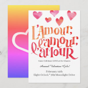 Sweetheart Valentine Baby Shower Invitation