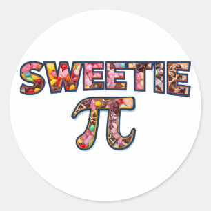 Sweetie Pi: Candy Lover’s Dream! Classic Round Sticker