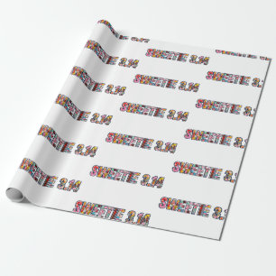 Sweetie Pi: Candy Lover’s Dream! Wrapping Paper