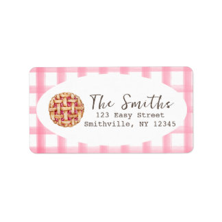 Sweetie Pie 1er Étiquette de adresse d'anniversair