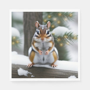 Sweetie Pie Chipmunk Napkin