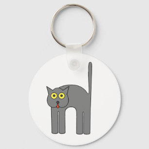Sweetie Pie Cornered Cat EnGarde Keychain