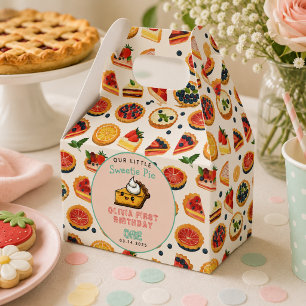 Sweetie Pie - Pi Day 1st Birthday Party Favor Box
