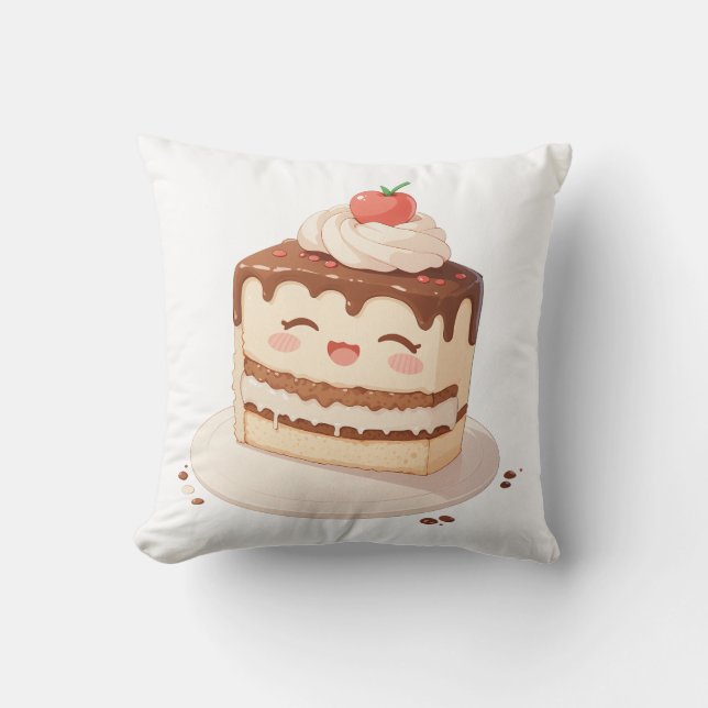 Sweetie! Throw Pillow (Front)