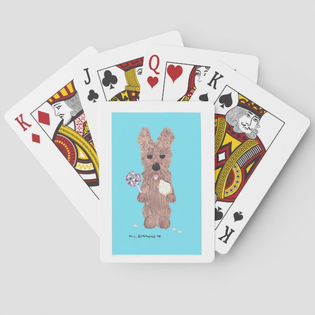 SWEETIE WHEATIE PLAYING CARDS (Back)