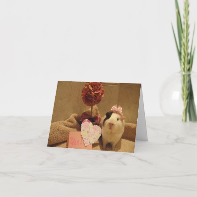 Sweetie's Valentine Holiday Card (Front)