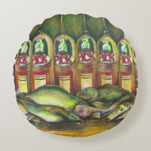 Sweetmeat Round Pillow