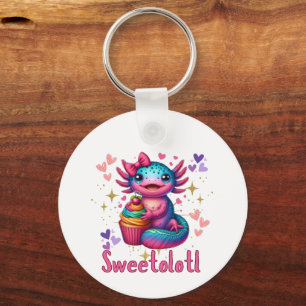 Sweetolotl Vibes Axolotl Cuteness Lovers Keychain