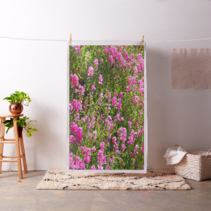 Sweetpeas on the hill.... fabric