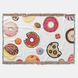 Sweets 1 throw blanket